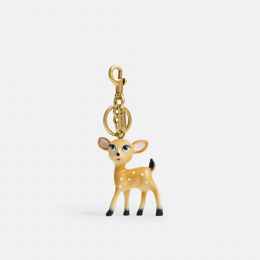 NWT Coach Outlet Deer Bag Charm—Sold Out - Picture 9 of 12